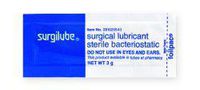 Surgilube Lubricating Jelly 3 Gram Individual Packet Sterile, 281020543 - Box of 144