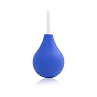 FunkyPipes Blue Enema Bulb Anal Cleaner Vaginal Silicone Douche for Men Women Personal Clean Enema Medical Kit | Vaginal Health | Enema Cleaning Container | Spherical Vaginal
