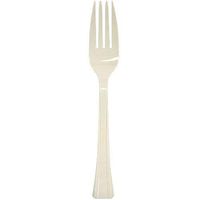 Lillian 48-Pack Plastic Forks Cutlery Bag, Sahara