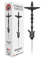 STARBUZZ Discovery 28” Hookah STEM Set: This Shisha Pipe is Made in America. These Hookahs are Sold only as a stem and Tray Set. These Narguile Pipes Have a 5 Year Warranty. (Black and Black)
