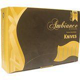 Ambiance by Crystalware Heavy Clear Knives 10 boxes of 100