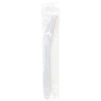 Wrapped Disposable Knife, White, Medium Weight, PK1000