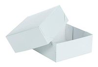 Premier Retail 2 Piece 10 Count Gloss Gift Box, White