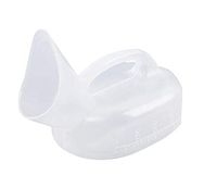 NHFF Thicken High Capacity Chamber Pot, Ms Adult Urinal Pot   Transparent No Cover Urinal (Color : Clear)