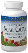 FS Nopal Cactus 1000mg Planetary Herbals 60 Tabs