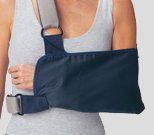 Professional Care Shoulder Immobilizer Cotton Poly Foam Straps Medium - Model 79-84165