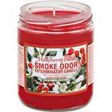 Smoke Odor Exterminator 13 oz Jar Candles Hollyberry Hills, (2)