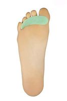 Menthogel Corrector and Straightener for Crooked, Curved, Overlapping, Clubbed Claw and Mallet Toe Curling Relief - Right and Left Hammertoe Gel Support Crest Cushion- 2 pcs - Green