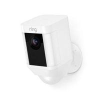 Ring Spotlight Cam Battery White, Spotlight Cam, 1080P 2MP, WiFi Battery -
