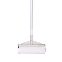 Clothing Sticky hair roller sticky hair, Tear-Off Sticky Paper Household Cleaning Sticky Mop Retractable Floor Sticky Roll Sticky paper (UnitCount : 1 handle 5 rolls of paper)