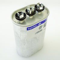 GE Genteq Capacitor Dual Run Round 20/15 uf MFD 370 Volt VAC 97F5478 Z97F5478