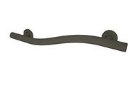 Lifeline Home Mobility Grab Bar - Wave Design | Right Hand | Oil Rubbed Bronze | 18 Inch