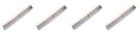 Boardwalk 20436 Floor Brush Head, 3" Gray Flagged Polypropylene, 36" (4-(Pack))