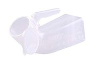 NHFF Thicken High Capacity for Men Urinal, Household with lid Chamber Pot Adult Urinal Pot Bed Plastic Urine Urinal Pot Transparent 1400ml (Color : 1000ml)