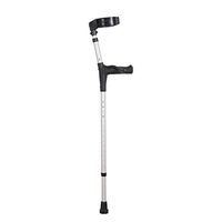 LFFME Crutches Arm Cane/Aluminum Alloy/Double Handle, Rehabilitation Telescopic Medical Elbow Suitable for The Crowd The Elderly, Sports Injuries, Disabled People, etc.