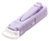 Owen Mumford AT1047 Unistik 3 Pre-Set Safety Lancet, Comfort, 28 g Purple (Pack of 50)