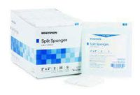 McKesson 6-Ply I.V. / Drain Split Dressing 2 X 2 " 700 Pack(s), 2/Pack