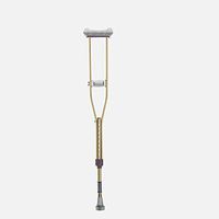 BLWX - Crutches - Elderly Crutches Single Support Underarm Crutches Fracture Medical Adjustable Height Elderly Abdomen Crutch (Design : Upgraded Version, Size : 95-115cm)