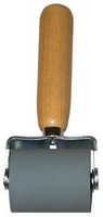 Dynamat 10007 Dyna-Roller Professional Heavy Duty Sound Deadener Installation Tool with Wood Handle and 2" Wide Rubber Roller