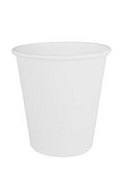 JerseyPac 10Oz Disposable Paper Hot Cups (100-Count) Hot Coffee, Tea, Cocoa Party Use - Thick, Heavy-Duty, Leak-Resistant Drinkware - Recyclable, Eco-Friendly - White (10 Oz. Squat)