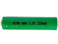 12 X Aaa 1200 Mah Green Sleeve Nimh Rechargeable Batteries