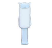 New Pet Hair Remover Brush, Cat, Dog, Fur Hair Remover with Double-Sided Brush with Self-Cleaning Base (Blue)