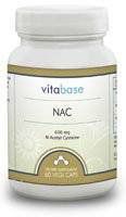 Acetyl Cysteine Antioxidant Liver Support 600mg 60 Vegi caps - 3 Pack
