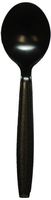 Berkley Square Medium Heavy Weight Polystyrene Soup Spoon, Black (1000/Case)