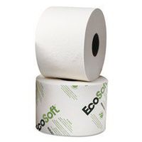 -- EcoSoft OptiCore Bath Tissue, 2-Ply, 3.75 x 4, 865/Roll, 36/Carton