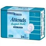 Attends Heavy Absorbency Shaped Pads - Case