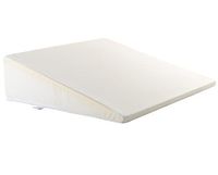 Cheer Collection Acid Reflux Bed Wedge Pillow for Sleeping Gentle Incline Cushion to Elevate and Support Head and Back (25" x 25" x 6.5")