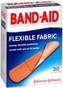 Band-Aid Bandages Flexible Fabric All One Size, 30 count (Pack of 3)