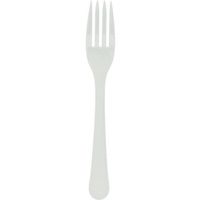 White Plastic Forks 24 Count