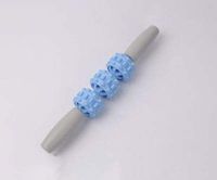N/C FS Yoga Massage Stick Muscle Relaxation Fitness Body Skinny Leg Artifact Massage Yoga Roller (Color : Sky Blue)