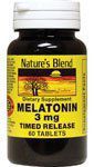 Melatonin Timed Release 3 mg 60 Tabs