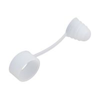 Dolland Silicone Dust Cap for Electronic Cigarette Atomizer,White