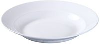 Yanco LD-311 Pasta Bowl, 22-Ounce, 11.5" Diameter, Porcelain, Bone White, Pack of 12