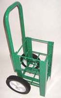 FWF Heavy Duty Oxygen CART Holds 4 (D OR E Style) CYLINDERS Diameter 4.3" Made in USA