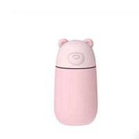 LC_Kwn Humidifiers for Room Bedroom, Cool Mist Ultrasonic Air Humidifier for Home Whole House Babies Room (Color : Pink)