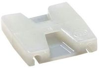 Cable Tie Mount, 2 Way Low Profile, Adhesive, Natural, Nylon 6.6 (Polyamide 6.6), 28.58 mm