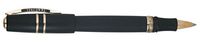 Visconti Homo Sapiens Volcanic Lava Black with Bronze Trim Rollerball Pen - V-46702