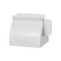 skonhed Rolling Tube Toothpaste Squeezer Toothpaste Seat Holder Stand Toothpaste Dispenser for Bathroom(White)