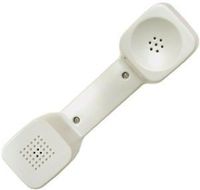 The VoIP Lounge Replacement White K Style Handset Receiver with Matte Finish for Panasonic KXT Series Phone 7020 7030 7130 7135 7220 7230 7235 7420 7425 7431 7433 7436 7453 7456