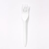 Empress Fork, White, dense pack, Medium Weight, Polypro, 1000 per box
