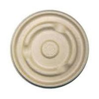 World Centric's 100% Biodegradable, 100% Compostable Plant Fiber LID - For 8-16 Ounce Plant Fiber Bowls (Case of 500)
