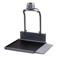 Grafco HOM2600 ProPlus Digital Wheelchair Ramp Scale, 32" x 37", Single Ramp