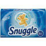 Snuggle Fabric Softener Sheets, Blue Sparkle, 80-Count (Pack of 4) 320 sheets