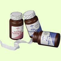 Medline Curad Iodoform Packing Strips-1/4 inch x 5yd,12/Case