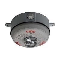 System Sensor PC2WK White, Two-Wire, Ceiling-Mount Outdoor Horn Strobe