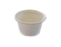 Pack of 200-2 oz Sugarcane/Bagasse Portion Cup - Biodegradable and Eco Friendly